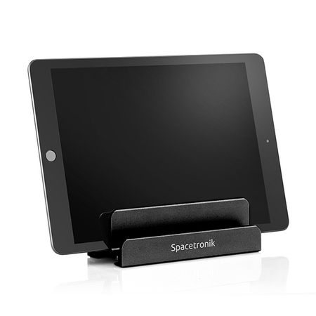 Spacetronik SPP-111B vertikaler Laptop-Ständer