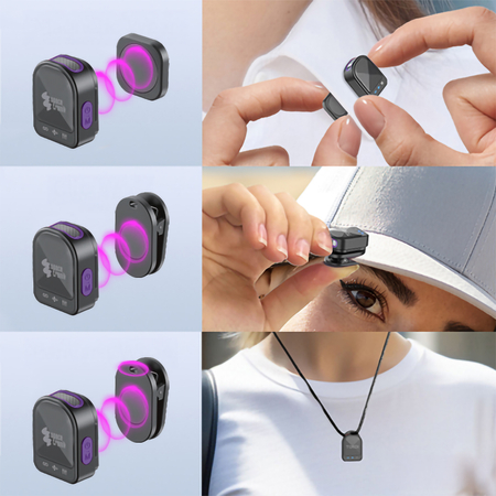 Bezprzewodowy mikrofon Lightning USB-C Magnetyczny