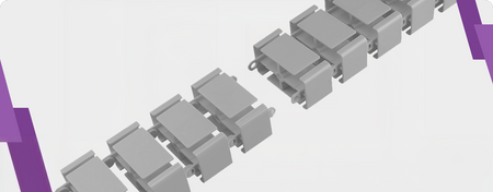 Prowadnica kablowa magnetyczna SPK-182G 130cm