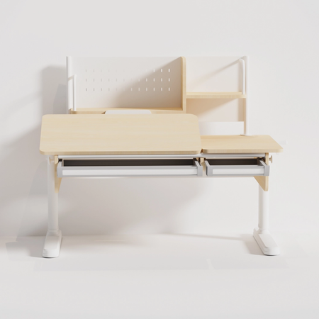 Zestaw dla dziecka: biurko regulowane Spacetronik SPEX106WL + nadstawka SPEX06WL 97 cm