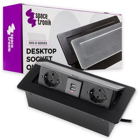 Gniazdo blatowe otwierane Spacetronik SPS-D24B V2