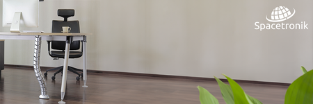 Spacetronik SPK-03B schwarz Kabelführung 80cm