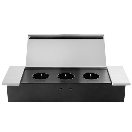 Spacetronik SPS-F33S V2 Arbeitsplattensteckdose Öffnung