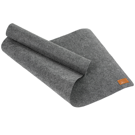 Mata filcowa pod myszkę szara 80xd40cm SPB061