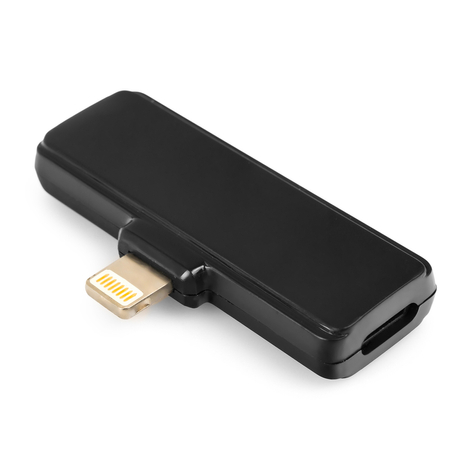 2x Bezprzewodowy mikrofon iPhone Lightning IOS