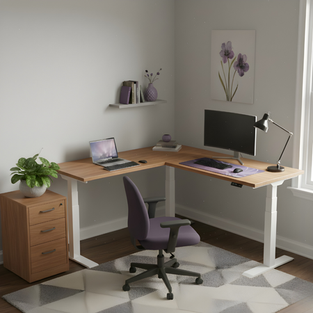 Elektryczny stelaż biurkowy Spacetronik SPE-323TW