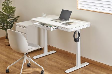 Spacetronik elektrischer Schreibtisch SPE-B126WW Astrid