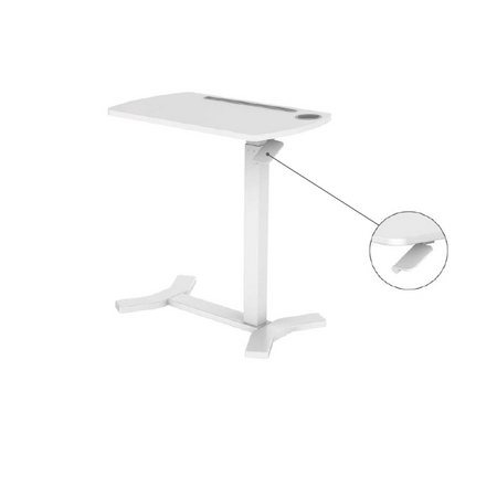 Buddy verstellbarer Trolley-Tisch schwarz, Holz