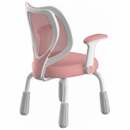 Krzesło dziecięce SPC XD26P różowe regulacja wysokości podłokietniki