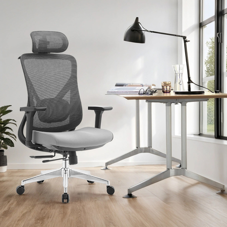 Egonomiczny fotel biurowy obrotowy ELSA Czarny