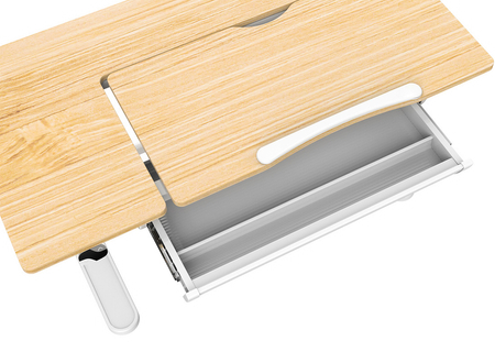 Zestaw biurko elektryczne z krzesłem dla dziecka Spacetronik SPE-X116W