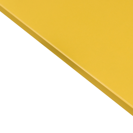 Universal-Schreibtischplatte 138x68x18 cm ERGO Senf