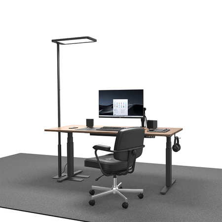 Lampa podłogowa biurowa LED GLOW D20 80W Biała