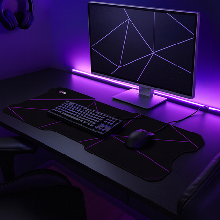 Mata na biurko gamingowa 4mm 120x60cm SPB080