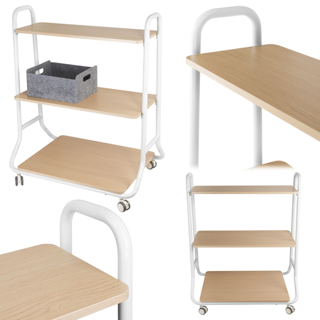 Mobilny wózek z półkami szafka Spacetronik Frodi