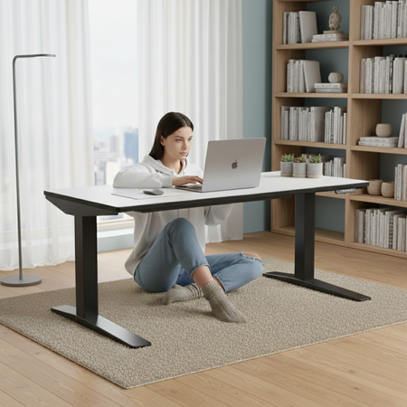 Elektryczny stelaż biurkowy 51-121 cm SPE-244B