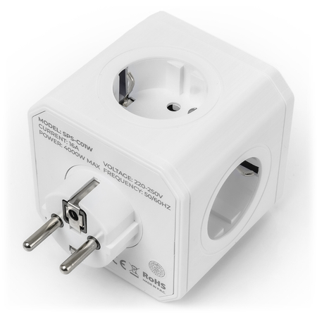 Steckdosenleiste Würfel 5xAC SPS-C01W