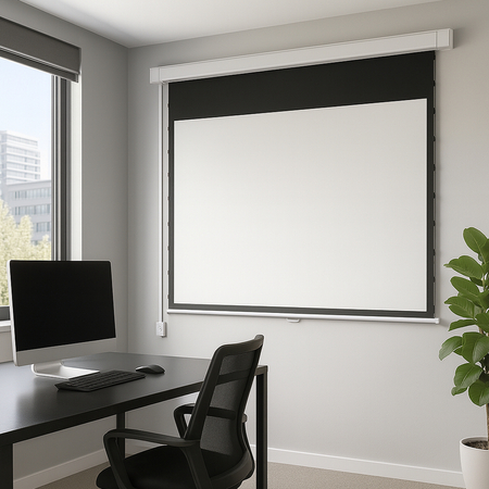 Elektr. ekran projekcyjny napinany ALR 120" 16:9