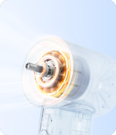 Airpuff 1 verstellbarer Handventilator weiß