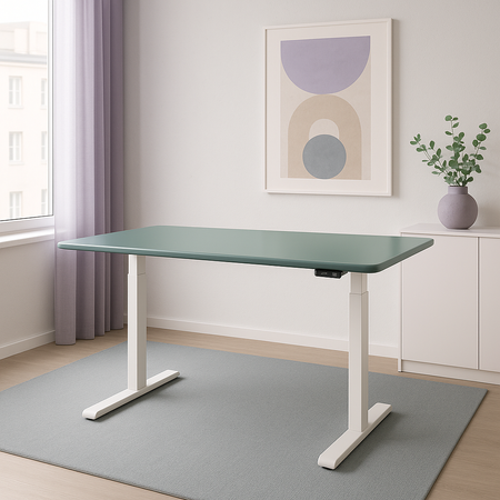 Blat MDF malowany proszkowo 180x80x2.5 Pine Green