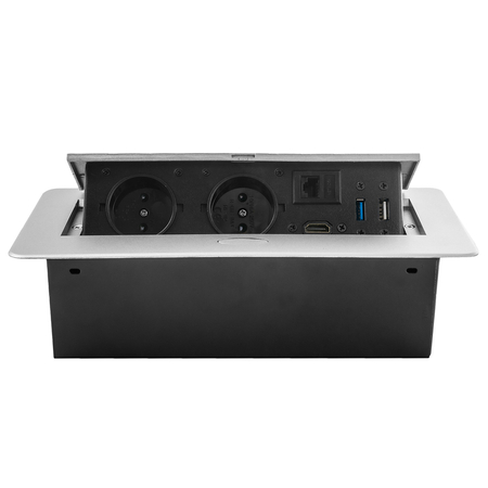 Spacetronik SPS-D26S V2 Arbeitsplatten-Steckdosenöffnung