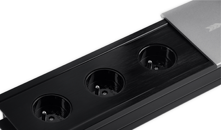 Spacetronik SPS-S33S Schiebetisch-Steckdose