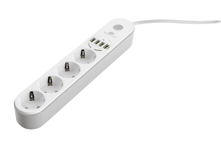 Listwa zasilająca Spacetronik SR-203 4 porty USB