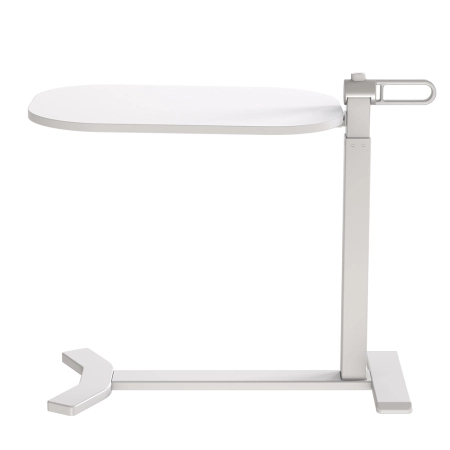 Zestaw wypoczynkowy fotel elektryczny Spacetronik Flax 04M beżowy + stolik regulowany