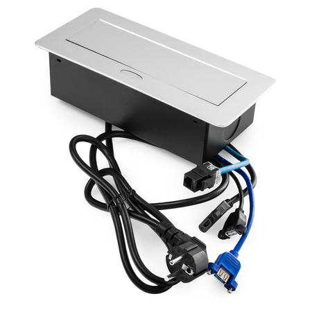 Spacetronik SPS-D26S V2 Arbeitsplatten-Steckdosenöffnung