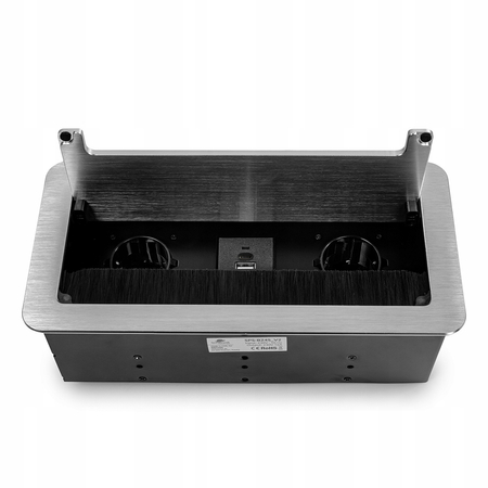 Spacetronik SPS-B24S V2 Arbeitsplattensteckdose Öffnung