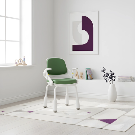 Zestaw biurko elektryczne z krzesłem dla dziecka Spacetronik SPE-X116W