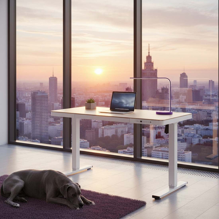 Elektryczne biurko Spacetronik SPE-B128WL Astrid