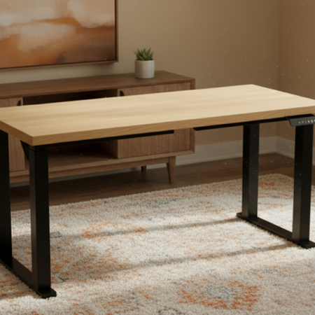 Stelaż biurka elektrycznego SPE426B 71–118 cm czarny 100kg udźwigu