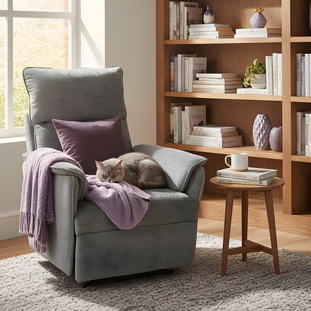 Fotel elektrycznie regulowany Spacetronik Flax-03