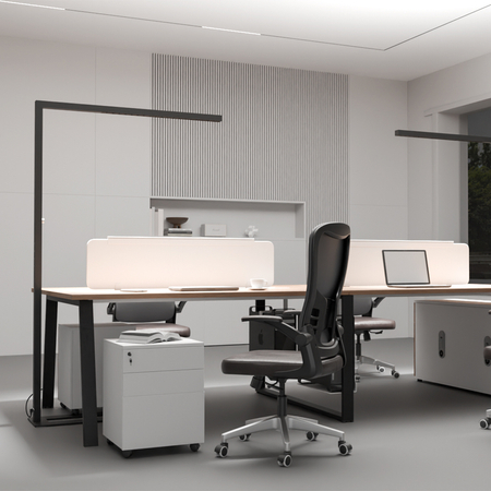 Lampa wolnostojąca podłogowa GLOW D22 Pro Czarna