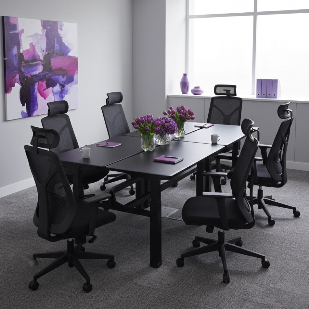 zastosowanie: open space, wyspa biurek, cztery stanowiska pracy