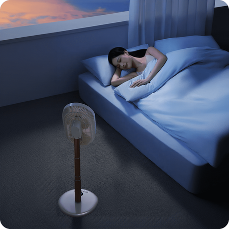 Airpuff 2 Ionisationsbodenventilator weiß