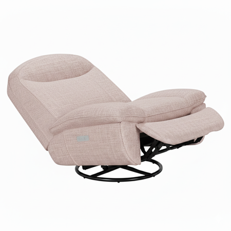 Fotel regulowany elektryczny FLAX 05 z USB regulacją oparcia i podnóżka