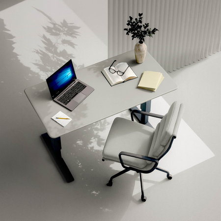 Blat MDF malowany proszkowo 120x60x2.5 Cashmere