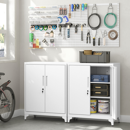 Szafka metalowa z zamkiem Spacetronik SPC-160W