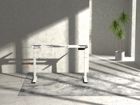 Stelaż Biurkowy Elektryczny SPE237G Spacetronik z pamięcią 3 pozycji