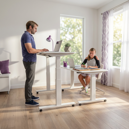 Spacetronik SPE-114AW elektrischer Tischständer