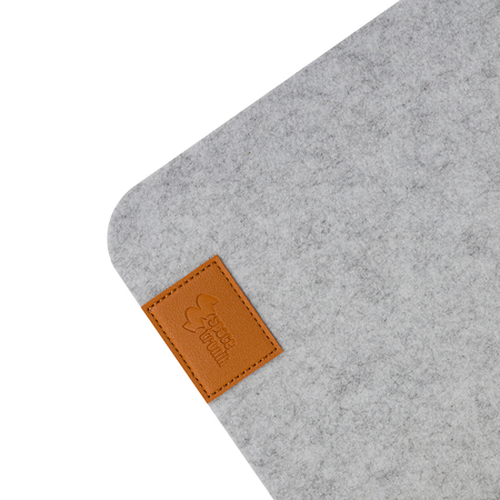 Mata filcowa z korkiem jasnoszara 100x50cm SPB063