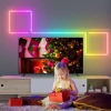 LED RGB WIFI Tuya 6x 40cm modulare Wandleuchte