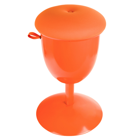 Nussiger ergonomischer Kinderhocker orange