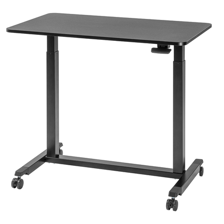 Buddy 04 verstellbarer Trolley-Tisch schwarz