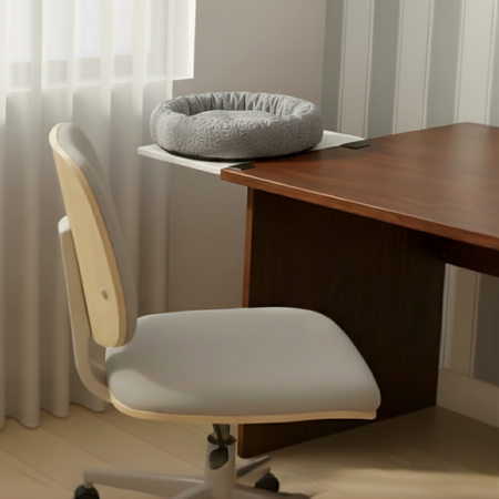 Półka dla kota na biurko Spacetronik SPB132W 69×24 cm