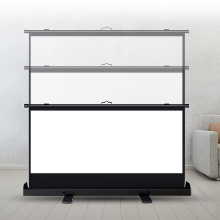Ekran Projekcyjny Podłogowy Rozwijany 110" 4k 16:9