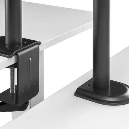 Zestaw ergonomiczny uchwyt monitor laptop lampa Glow adapter