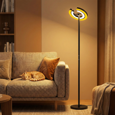 Lampa podłogowa LED bezcieniowa Glow D10